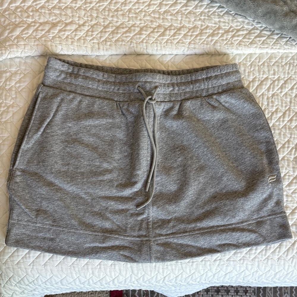 Fabletics Gray Mini Skirt